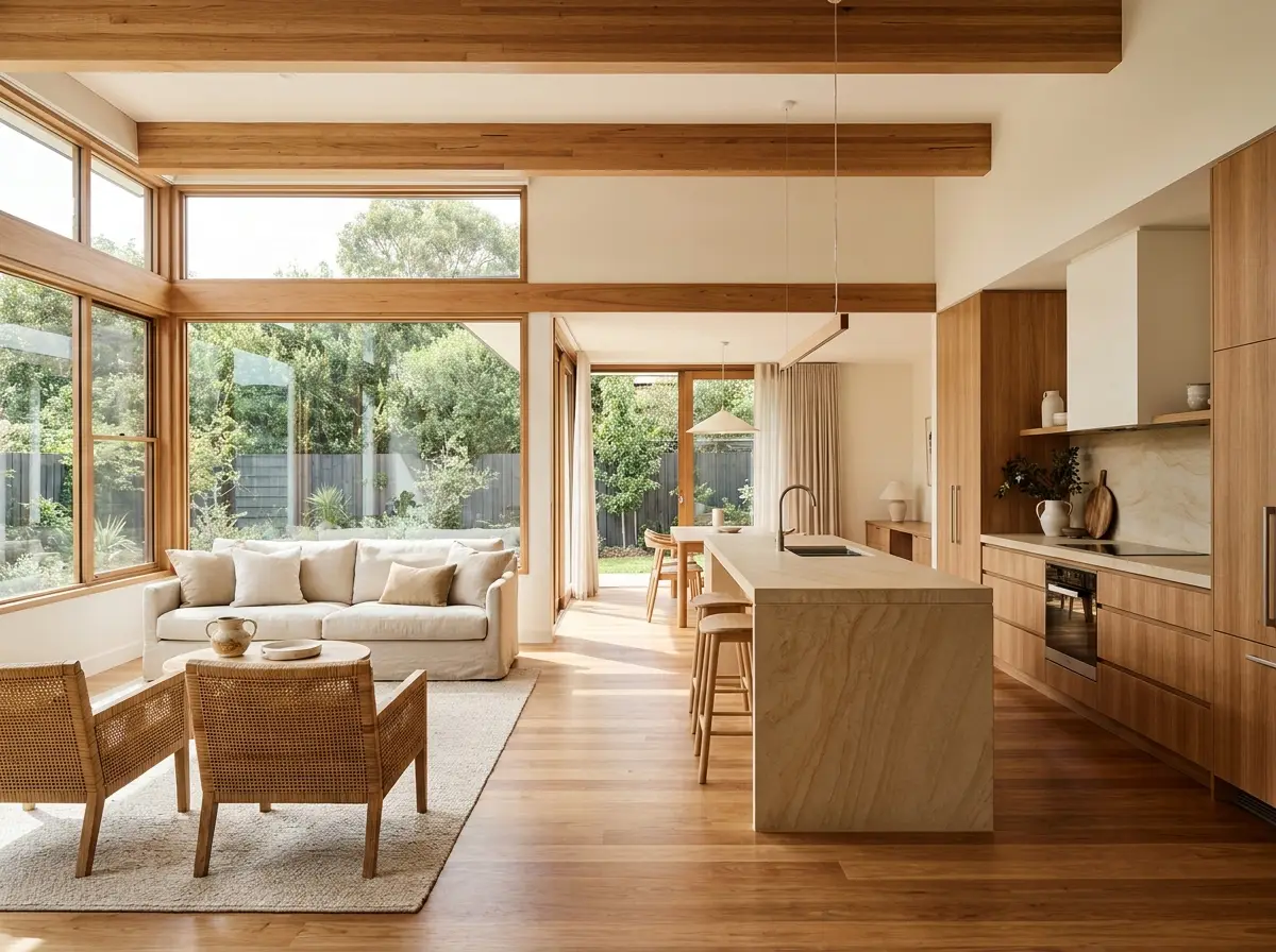 A bright Australian living space